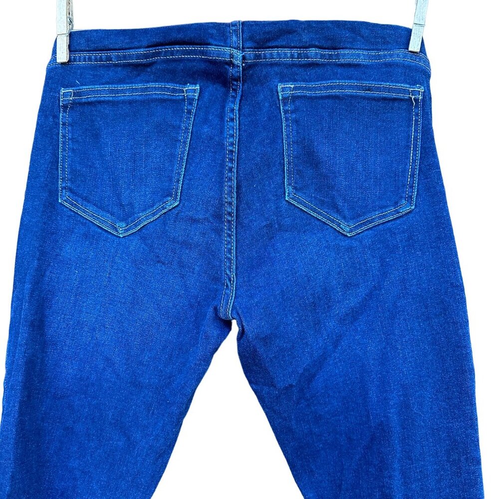 Indigo Blue Maternity Dark Blue Skinny Jeans Size M - Picture 10 of 14